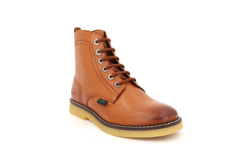 Kickers boots et bottines kick leon marron7698201_2