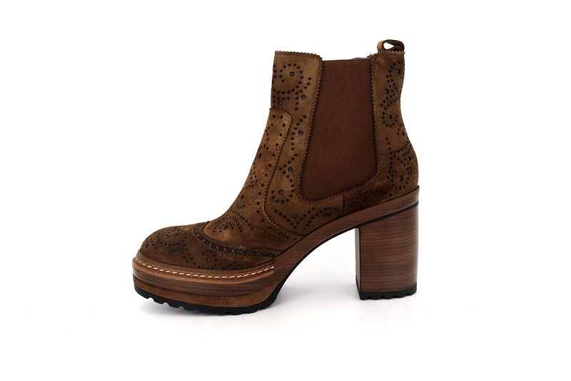 Pons quintana boots et bottines olivie marron7708101_3