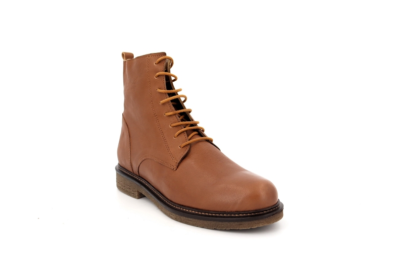 Aliwell boots et bottines zag marron7709901_2