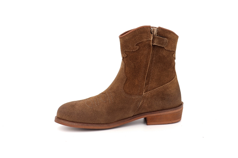 Ubik boots et bottines milan marron7713701_3