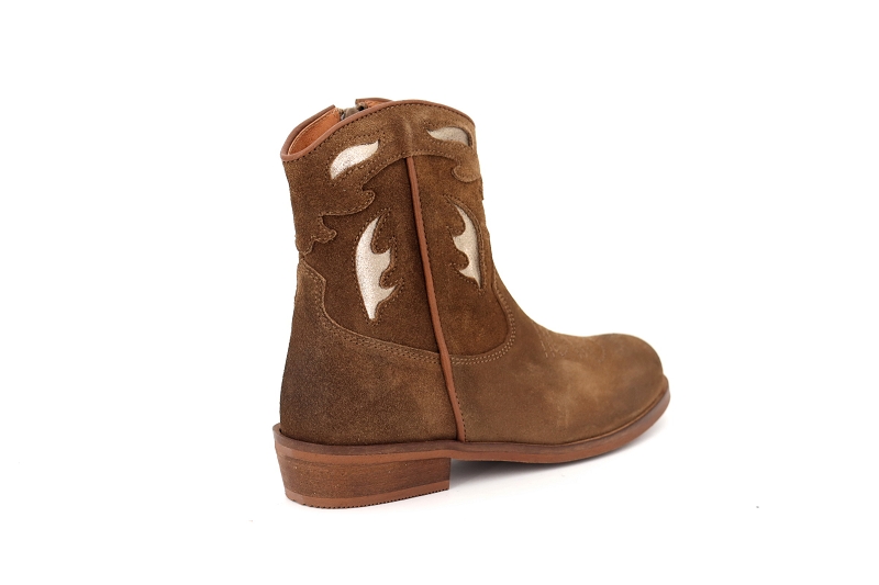 Ubik boots et bottines milan marron7713701_4