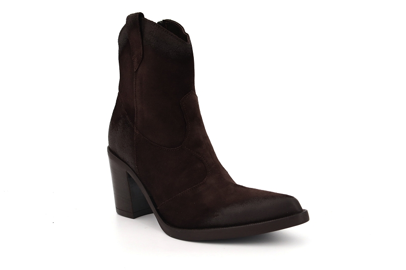 Emanuele crasto boots et bottines 5023 marron7714701_2