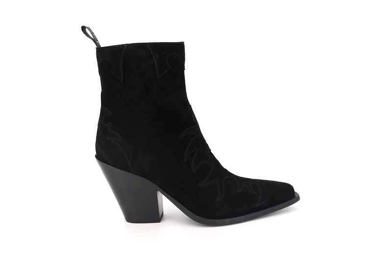 Sartore boots et bottines chiara noir