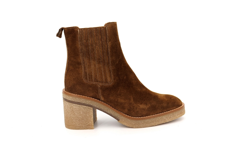 Alpe boots et bottines vannes marron