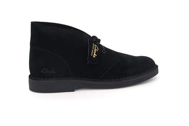 Clarks boots et bottines desert boot evo noir