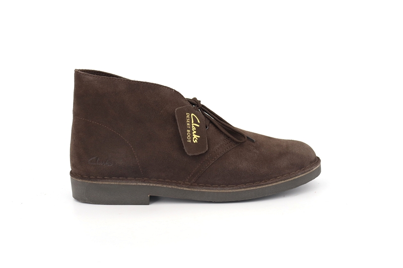 Clarks boots et bottines desert boot evo marron