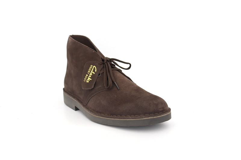 Clarks boots et bottines desert boot evo marron7730202_2