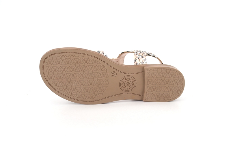 Carmela sandales nu pieds benedicta argent7747801_5