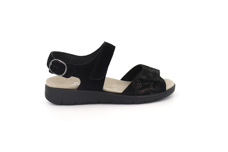 Semler sandales nu pieds dunja h noir