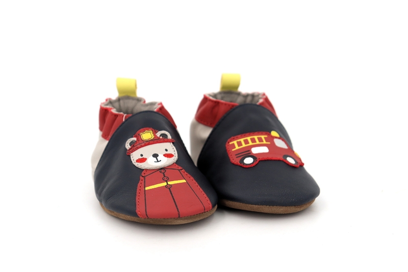 Robeez chaussons pantoufles fireman bleu8015501_2