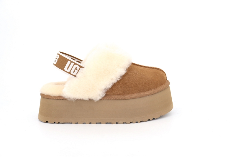 Ugg chaussons pantoufles funkette marron