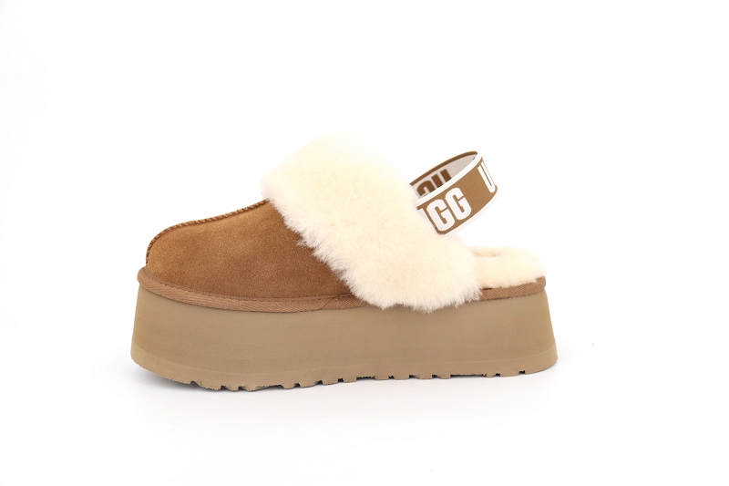 Ugg chaussons pantoufles funkette marron8020201_3