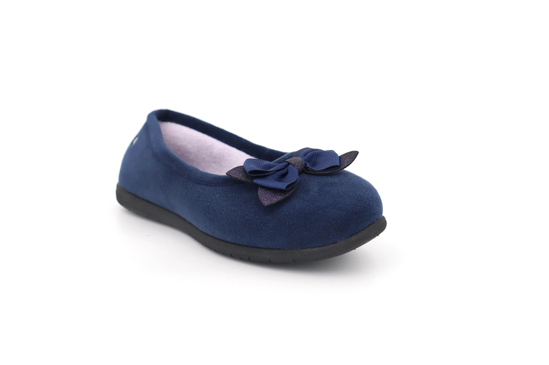 Isotoner chaussons pantoufles ergua bleu8197802_2