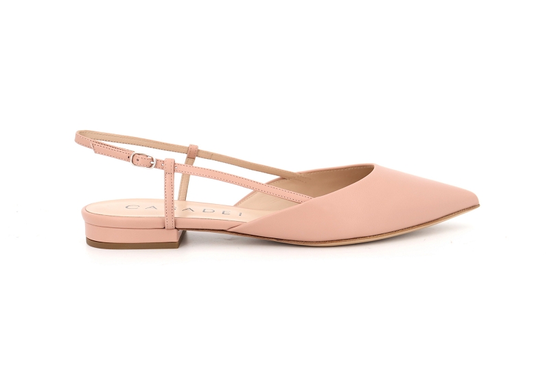 Casadei ballerines new heel rose