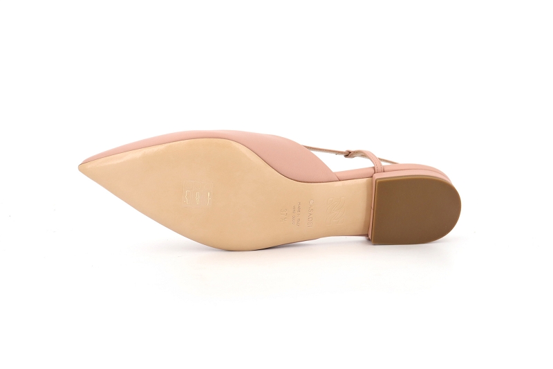 Casadei ballerines new heel rose8211501_5