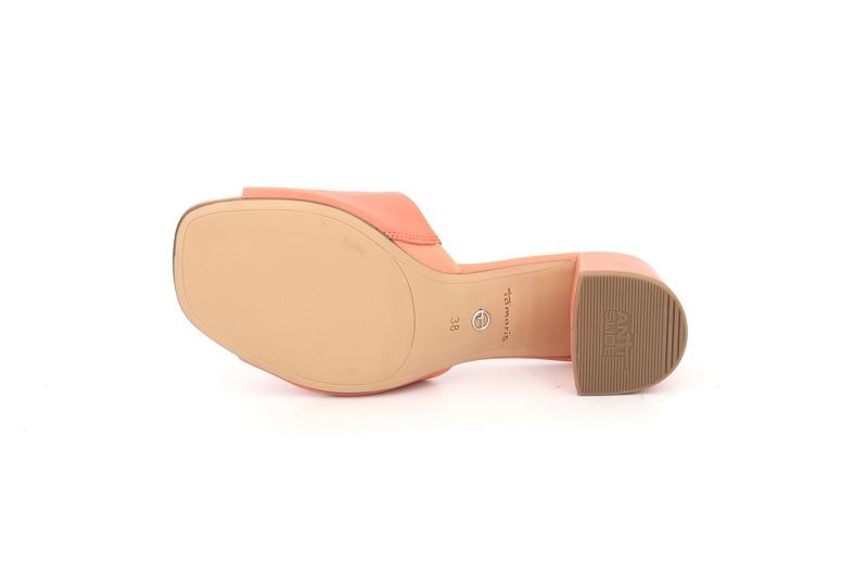 Tamaris store mules et sabots 27204 orange8243402_5