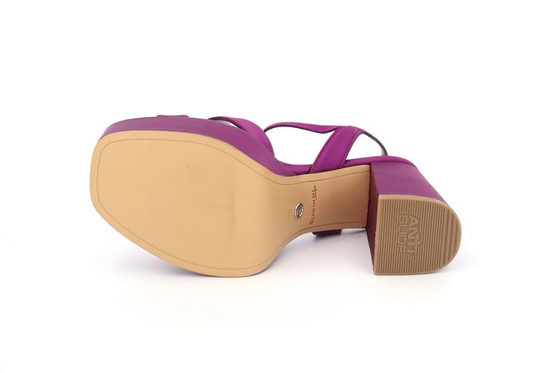 Tamaris store sandales nu pieds 2805042 violet8245201_5