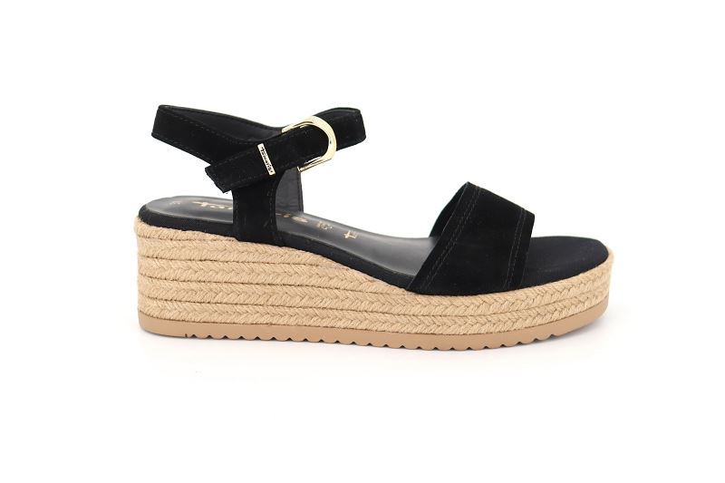 Tamaris store chaussures espadrilles 28061 noir