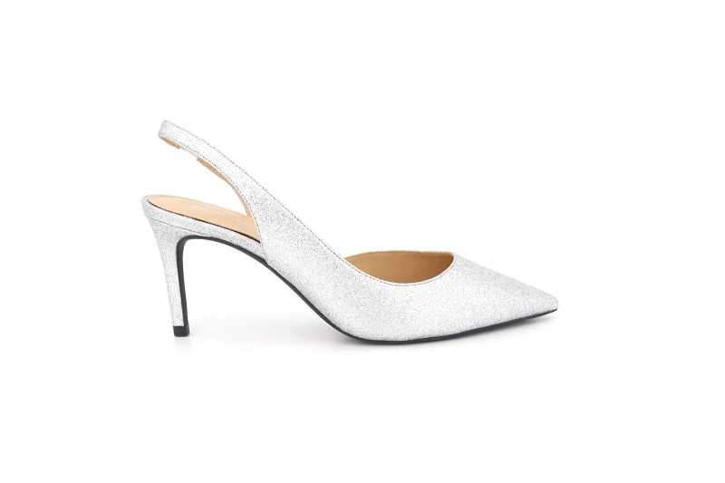 Michael kors escarpins alina flex sling pump argent