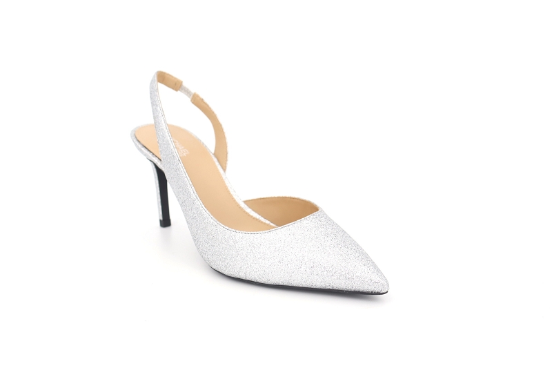 Michael kors escarpins alina flex sling pump argent8262402_2