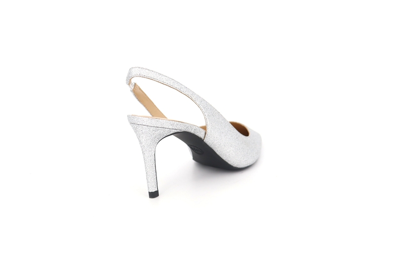 Michael kors escarpins alina flex sling pump argent8262402_4