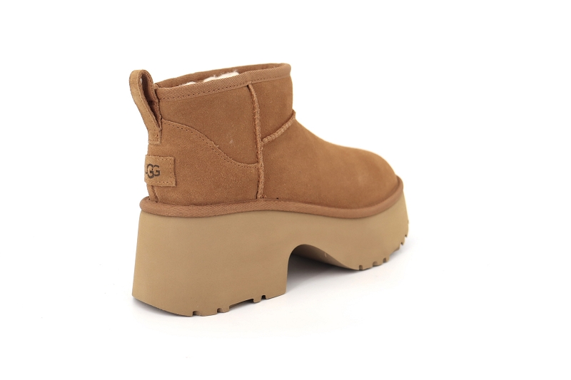 Ugg boots et bottines classic ultra  mini new heights marron8266301_4