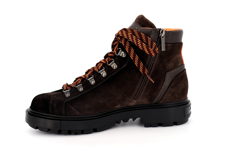 Santoni boots et bottines farah marron8312701_3