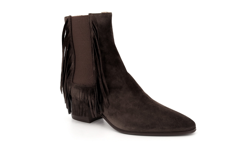 Casadei boots et bottines beat nomad marron8321101_2