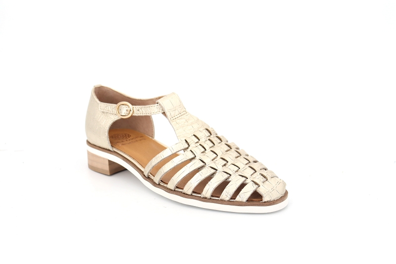 Emilie karston sandales nu pieds jimini dore8604701_2