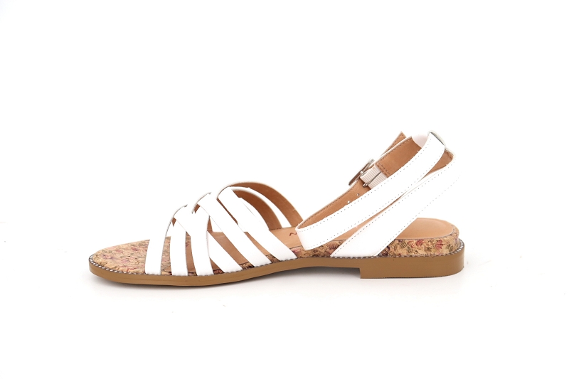 Emilie karston sandales nu pieds solda blanc8605101_3