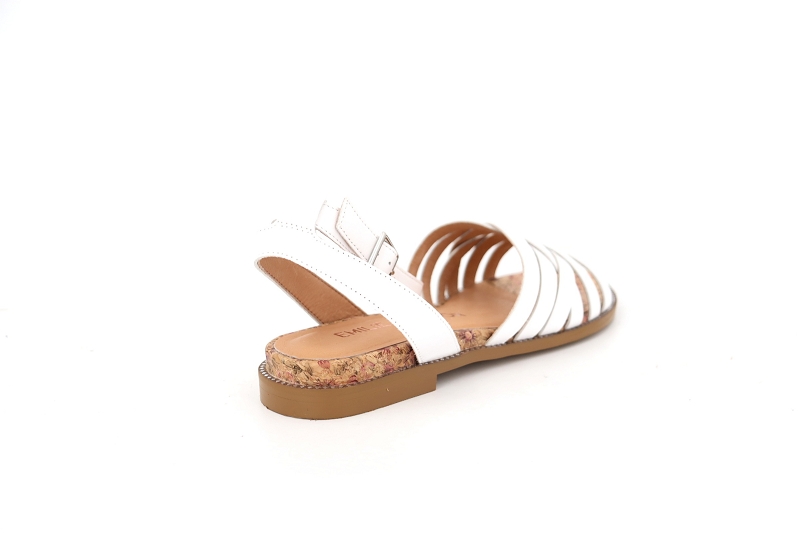 Emilie karston sandales nu pieds solda blanc8605101_4