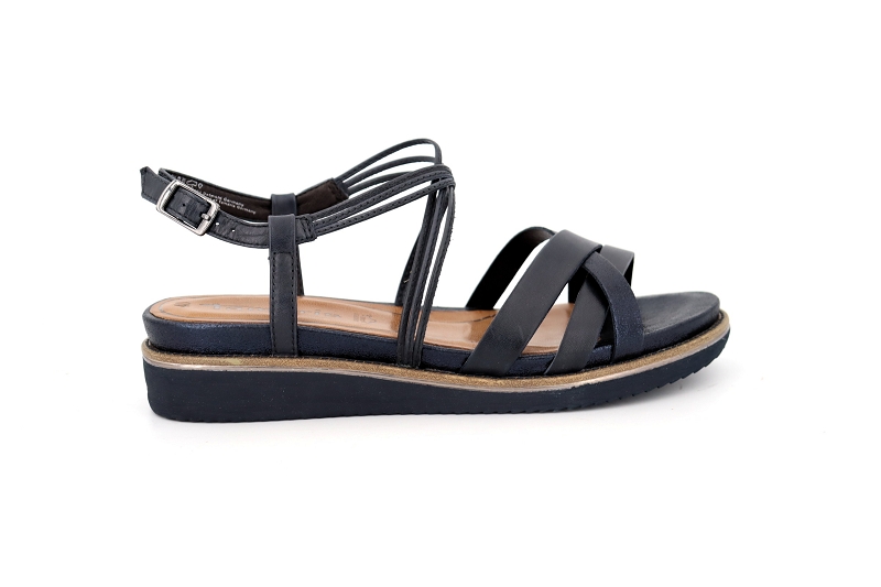 Tamaris sandales nu pieds tara bleu