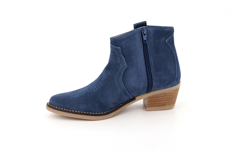 Alfa boots et bottines texas bleu8606901_3