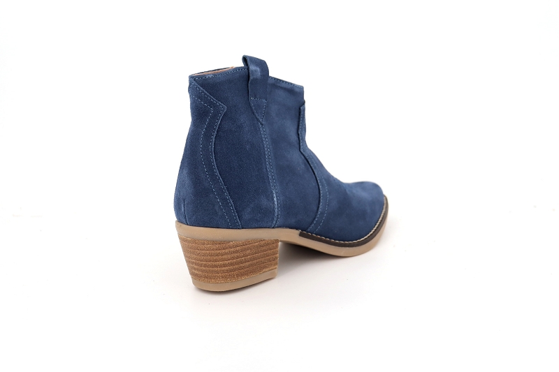 Alfa boots et bottines texas bleu8606901_4