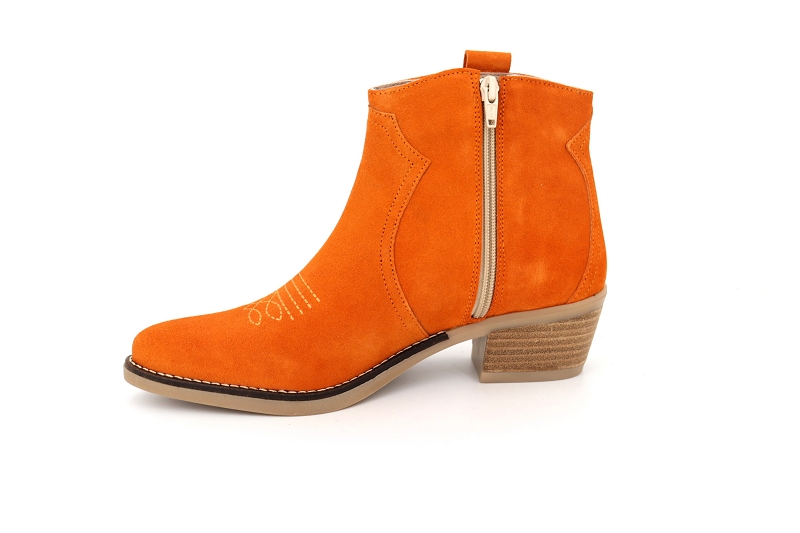 Alfa boots et bottines texas orange8607001_3