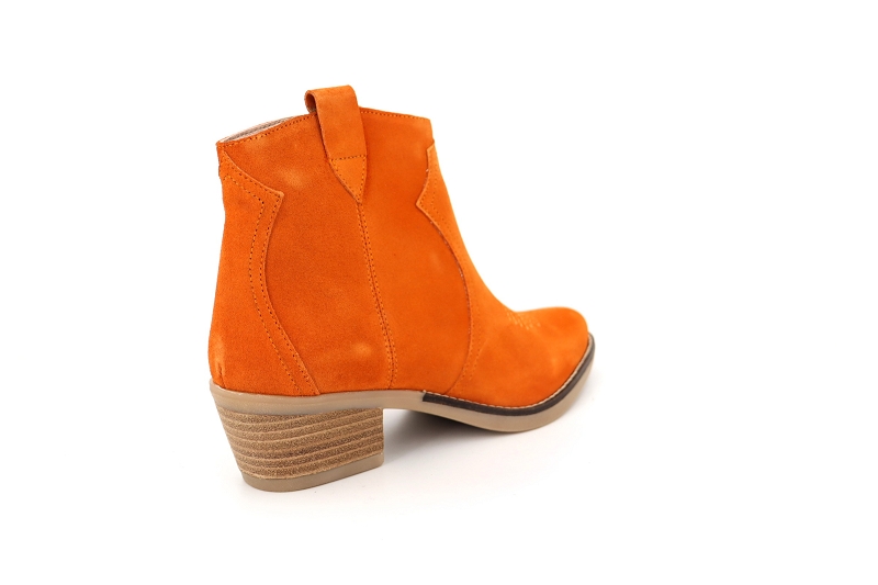 Alfa boots et bottines texas orange8607001_4