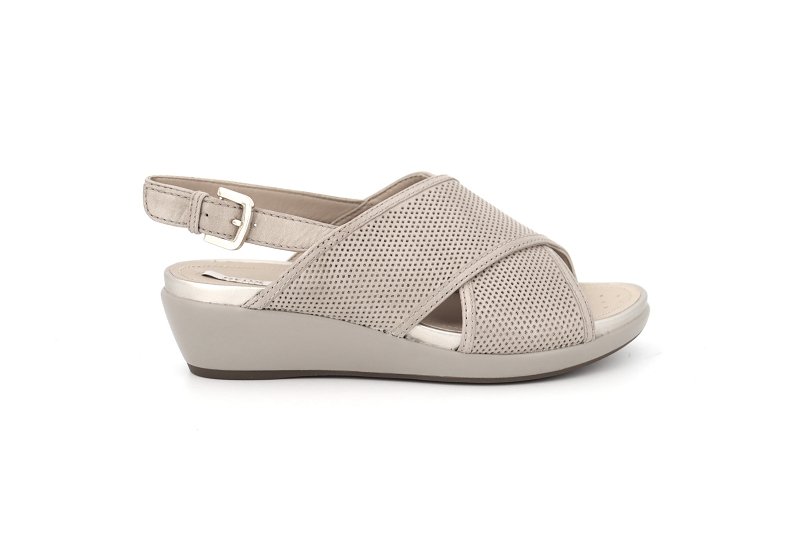 Geox sandales nu pieds abbie h beige