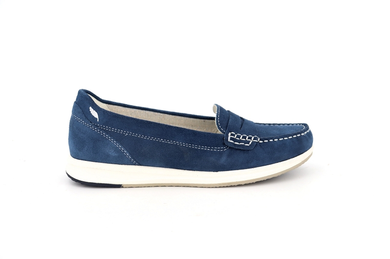 Geox mocassins avery c bleu