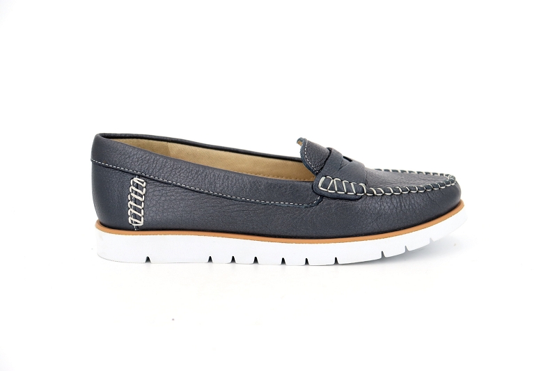 Geox mocassins kookean f bleu