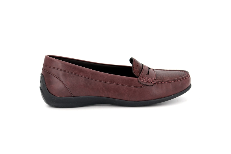 Geox mocassins yuki a bordeaux