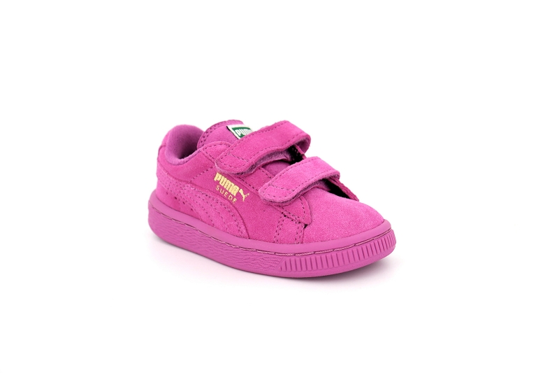 Puma  enf baskets suede 2 straps 35624 rose8616001_2