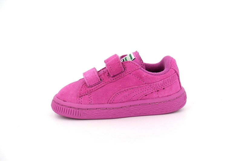 Puma  enf baskets suede 2 straps 35624 rose8616001_3