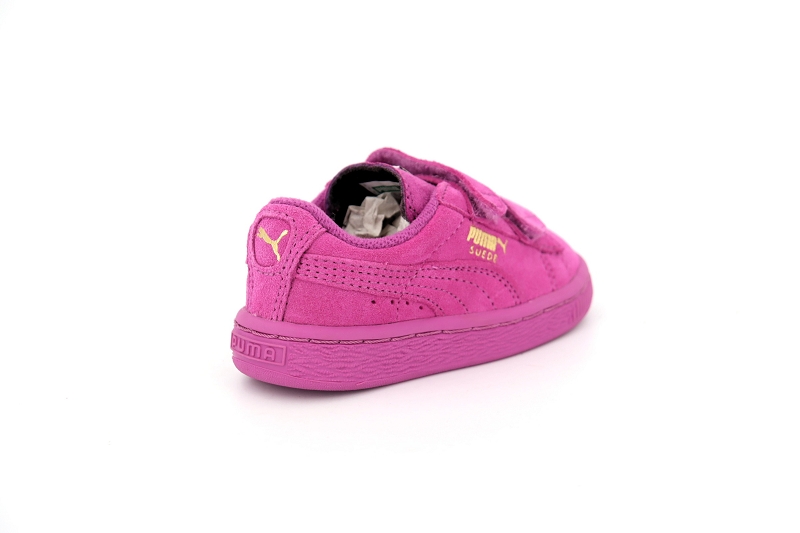 Puma  enf baskets suede 2 straps 35624 rose8616001_4