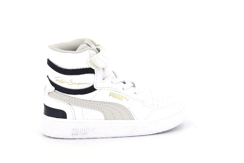 Puma  enf baskets ralph sampson 370929 blanc