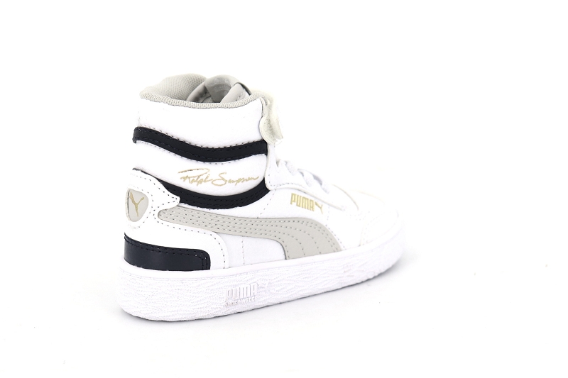 Puma  enf baskets ralph sampson 370929 blanc8616101_4