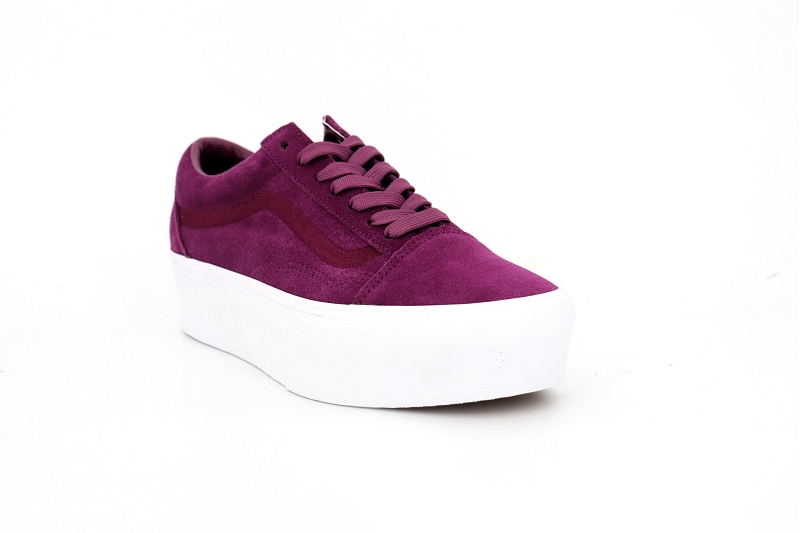 Vans baskets old skool stackfo violet8617801_2