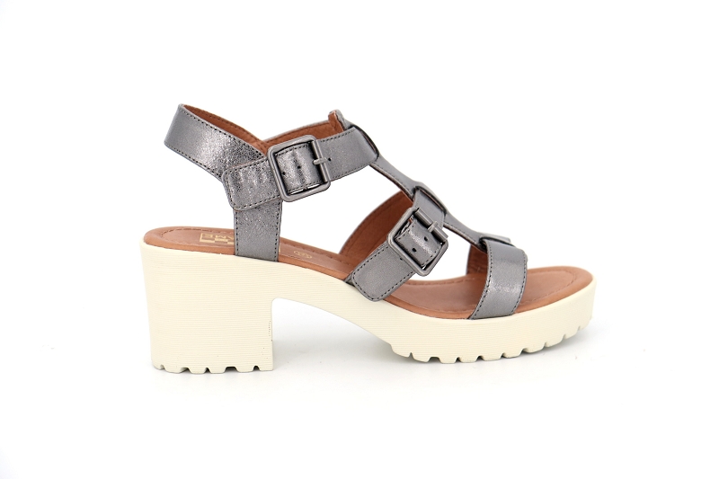 No name sandales nu pieds tango sneaker argent