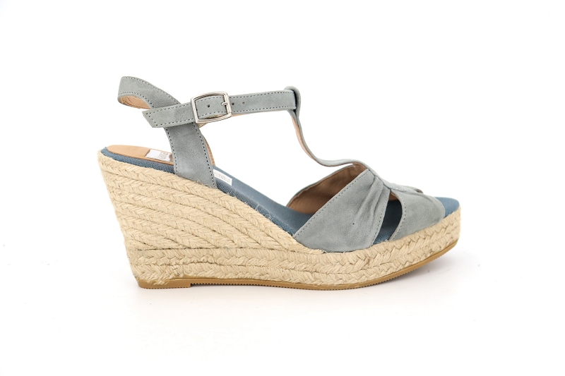 Kanna chaussures espadrilles jordana bleu