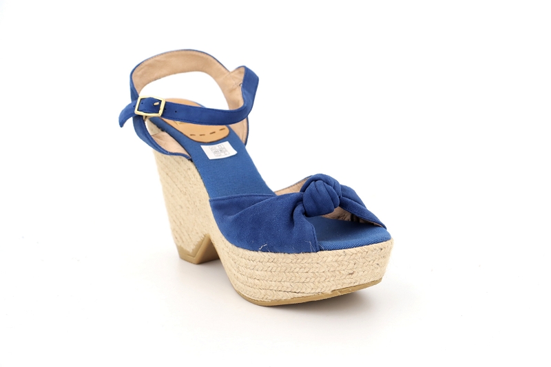 Kanna chaussures espadrilles jessica bleu8623101_2