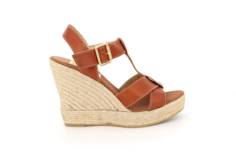 Kanna chaussures espadrilles alexandra marron